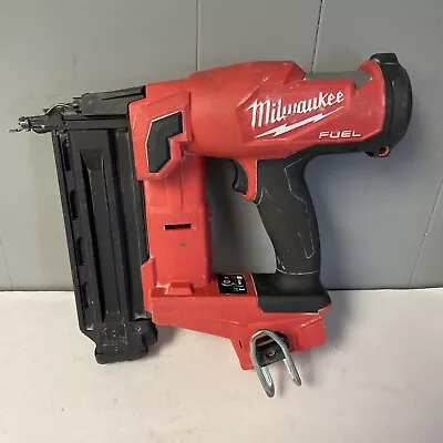 Milwaukee 2746-20 BROKEN M18 FUEL 18-Volt 18 Gauge Brad Nailer BROKEN#251 • $119.98