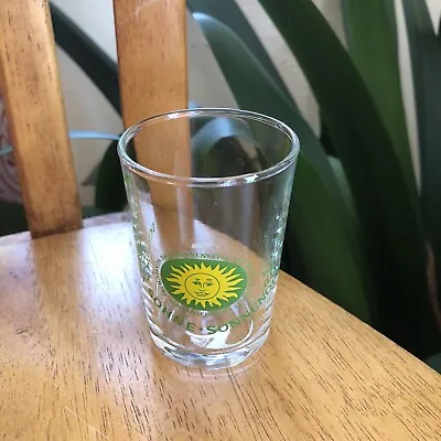 Vintage West Germany Wine Beer Tasting Glass Schmitt Sohne Sonnenseite Der Mosel • $10