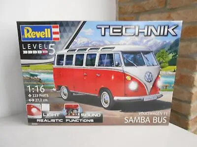 REV00455 By REVELL Volkswagen T1 ' Samba Bus ' Technik 1/16 • $303.55