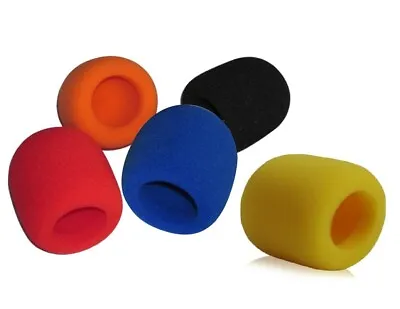 Microphone Sponge Foam Windscreen Colorful For Shure Handheld Wireless System • $6.99