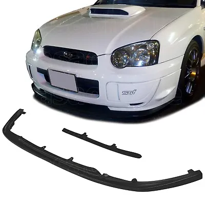 [SASA] Made For 2004-2005 Subaru Impreza WRX STi PU Front Bumper Lip Splitter • $47.89