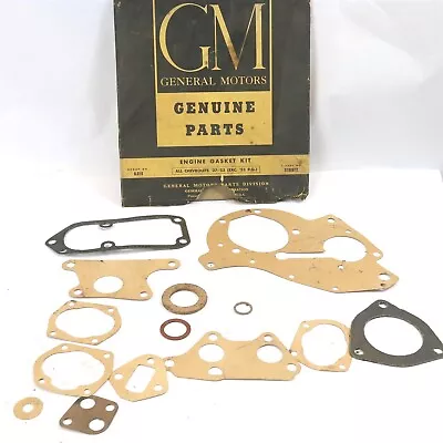 1937-53 Chevrolet Engine Gasket Kit Vintage Gm  Part Number 3702872 New Nos • $67.47
