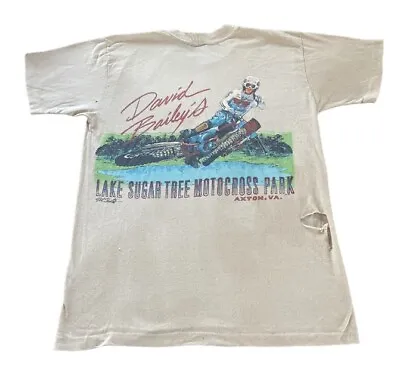 Dirt Shirts DAVID BAILEY LAKE SUGAR TREE AXTON DIRT MOTOCROSS USA GRAPHIC TEE M • $109.98