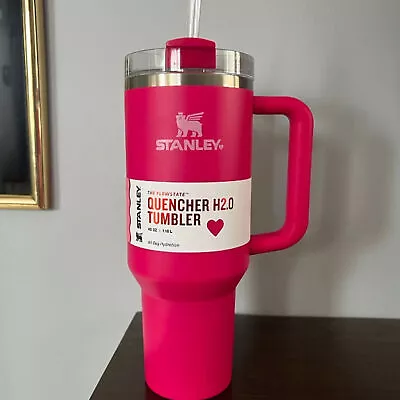 Valentines DayGift St-anley Quencher H2.0 FlowState 40oz Stainless Steel Tumbler • $35.99