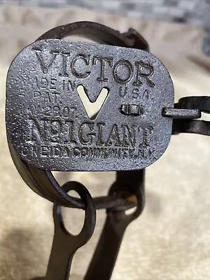 Vintage Victor Giant No 1 Long Spring Trap Trapping Newhouse • $12.50
