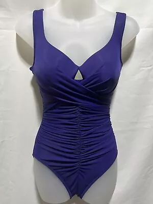 NWT Miraclesuit Women's Sangria One Piece 1 PC Swimsuit Size 8/10/14/16 • $75.65