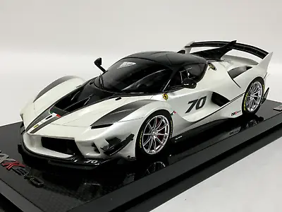 1/18 MR Collection Ferrari FXX-K EVO Italia White  Carbon Base In Stock FE024A • $599.95