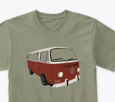 Bay Window VW Bus Short-sleeve Unisex T-shirt • $22