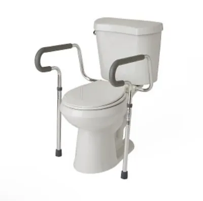 Medline Foldable Toilet Safety Rail - Open Box Never Used! • $15.99