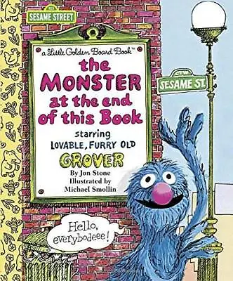 The Monster At The End Of This Book (Little Golden Board Book) - GOOD • $3.98