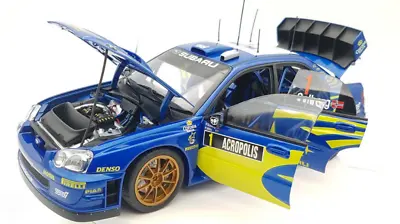 Subaru Impreza S10 WRC '04 AUTOart 80491 Acropolis Rally 2004 Solberg Mills 1:18 • $399