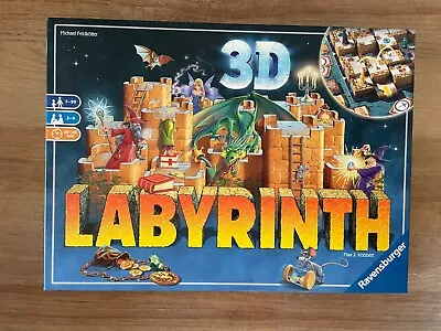 Ravensburger 3D Labyrinth Family Board Game VGC • £12