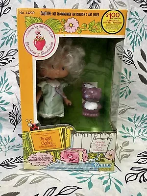 Vintage Kenner Strawberry Shortcake Angel Cake With Pet NIB • $69.99