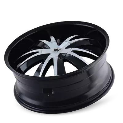 1 New 18x7.5 Mazzi Edge Black-Gloss Wheel/Rim 5x108 337-8714B • $168.01