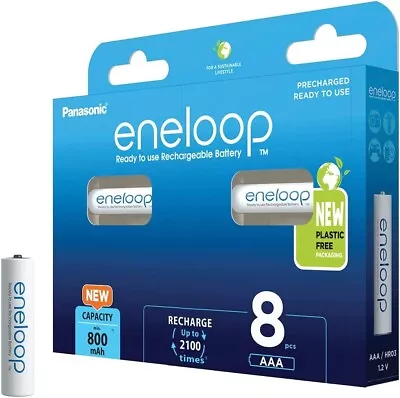 Panasonic Eneloop AAA 8 Pack • $48.99