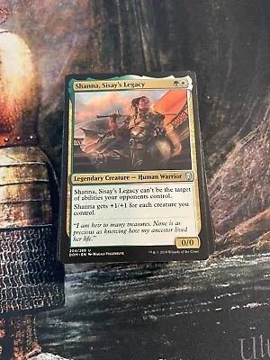 Commander Deck  Commander Is Shanna Sisay's Legacy (Green/White) • $45