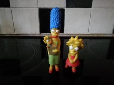 £2.95 • Buy The Simpson's Fox Headstart 2015 Figures Lisa Maggie & Marge In Vgc Collectable