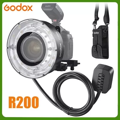 Godox R200 Ring Flash Head Speedlite Light For AD200 AD200Pro Canon Nikon Sony • $436