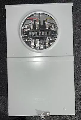 Siemens 9837-0906 Talon 13-Jaw Ringless Solid Cover PW CT Socket Meter Mounting • $450