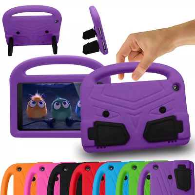 For Amazon Fire 7 HD 8 9th 8th 7th Gen Tablet Kids EVA Handle Stand Case Cover • $18.12