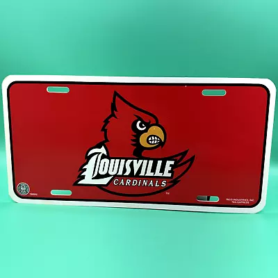University Of Louisville Cardinals License Plate Cover Plastic USED VG+ Baseball • $19.99