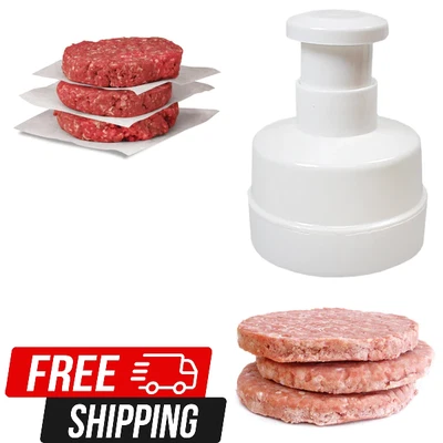 £9.18 • Buy Hamburger Beef Burger Quarter Pounder Maker 9.5cm Mould Press