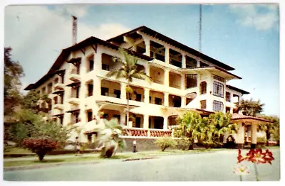 Hotel Ruiz Galindo Gardens Veracruz Mexico Postcard 1949 • $5.99