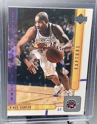 2001-02 Upper Deck Star Rookie Retro Vince Carter Card # 448 • $2.50