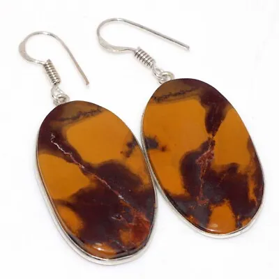 Mookaite Earrings | Gifts Handmade Gemstone Size 2.2  Fresh Stock Deal GW • $3.99