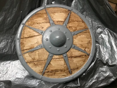 £85 • Buy Round Painted Viking Shield