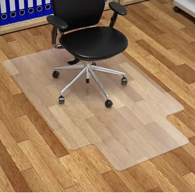 Chair Mat For Low Pile Carpet 30 X 48 With Lip Clear Vinyl Design - Futurhydro • $9.99