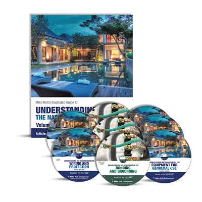 Mike Holt`s Understanding The NEC Vol.1 (textbook & DVDs) 2017 NEC • $475