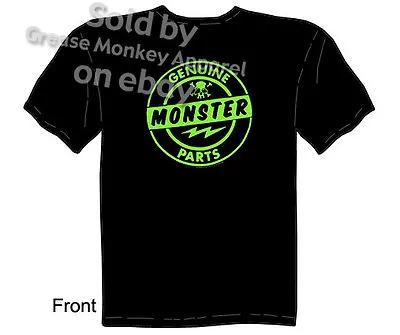 $18.78 • Buy Genuine Monster Parts T-shirt Tattoo TShirt Kustom Kulture Tee Sz M L XL 2XL 3XL