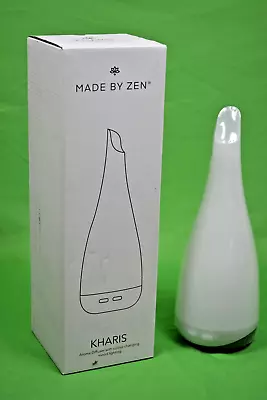 Made By Zen Kharis Thalia Aroma Diffuser With Mood Colour Change Lamp White/F161 • £12.99