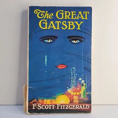 The Great Gatsby F Scott Fitzgerald Facsimile Of 1925 1st Edition 1953 Vintage • $119.99