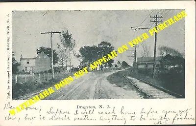 Dragston NJ @ Main St & Dragston Rd W/Bridgeton & Millville Traction UDB 1908 • $35