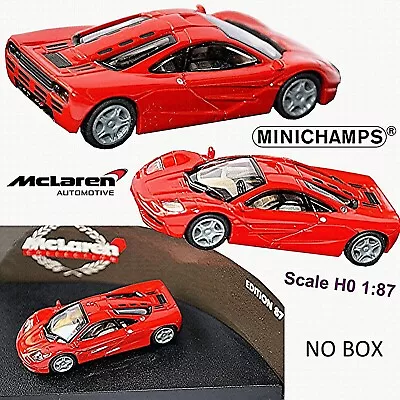 Rare Minichamps Champico 1987 Edition Ho/187 Mclaren F1 Red #530133872 No Box • $14.97