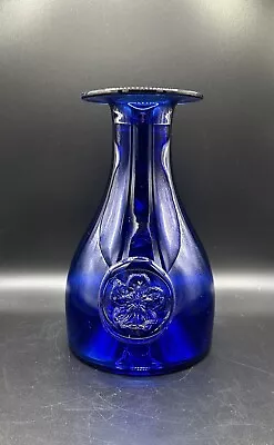 Dartington Glass- Flower Bottle/Vase  Primrose Blue • £34.99