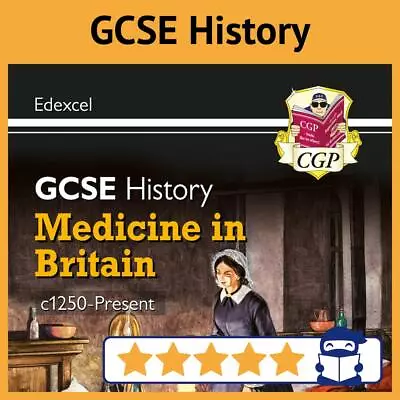 Edexcel GCSE History Medicine In Britain Study Guide (14-16) - CGP NEW • £8.50