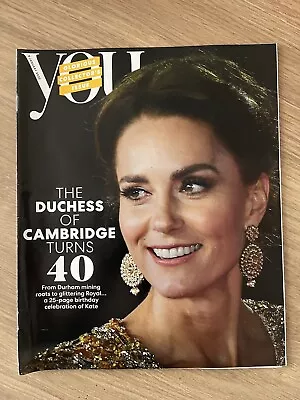 You Magazine Princess Kate Middleton Turns 40 The Royal Family January 2022 • £9.95