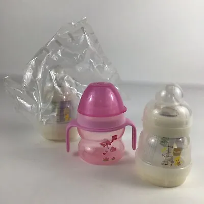 Mam Baby Bottle Lot Infant Feeding Anti Colic Starter Pacifier Easy Self Start • $15.96