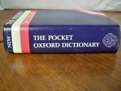 £4.99 • Buy Oxford Pocket English Dictionary (Hardback) Sixth Edition 1978