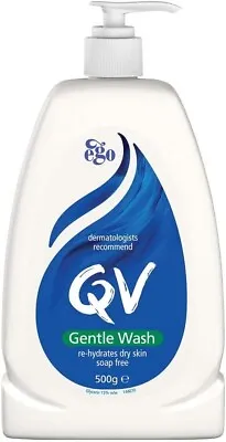 QV Gentle Wash 500 G Rehidrates Dry And Sensitive Skin Soap Free • $41.99