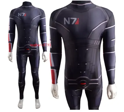 Mass Effect  Cosplay Bodysuit Tights Costume Aldult Jumpsuit  Stage Unisex   • $52.65