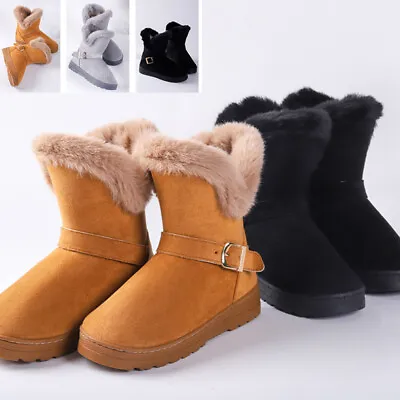 £14.95 • Buy Ladies Slipper Boots Womens Slippers Winter Thermal Ankle Bootie Warm Shoes Size