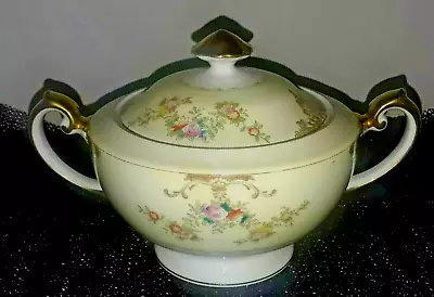 Meito ARISTOCRAT Or MARIE Pattern Sugar Bowl With Lid • $9.25