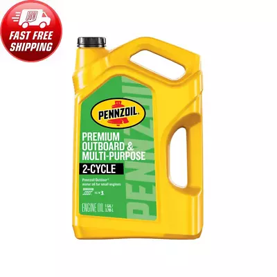 Pennzoil Premium Outboard And Multi-Purpose 2-Cycle Engine Oil 1 Gallon • $20.05