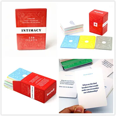 Best Self Couple Board Game 150 Cards Intimacy Deck Interactive Strategy Game • £7.99