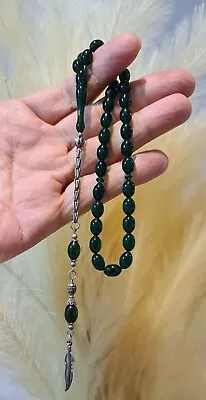 Amber Bakelite  Ates Kehribar Tasbih Tasbeeh تسبيح Masbaha مسبحة • $31.97