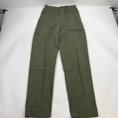 Vintage OG-507 Durable Press Green Military Pants Trouser 70s 32x33 Actual 30x33 • $39.99